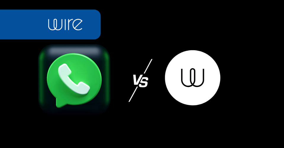 Wire vs WhatsApp : une messagerie sécurisée et conforme aux normes pour les entreprises